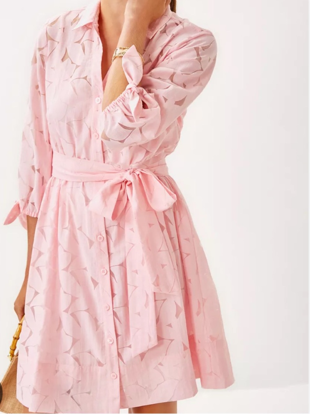 Lilly Pulitzer Amrita Shirtdress Pink Muse